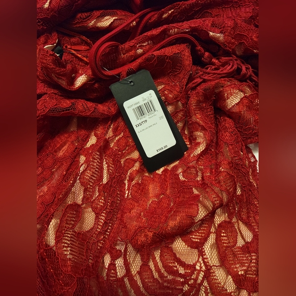 NWT XXS GUESS ALINA LACE DRESS - Picture 5 of 8